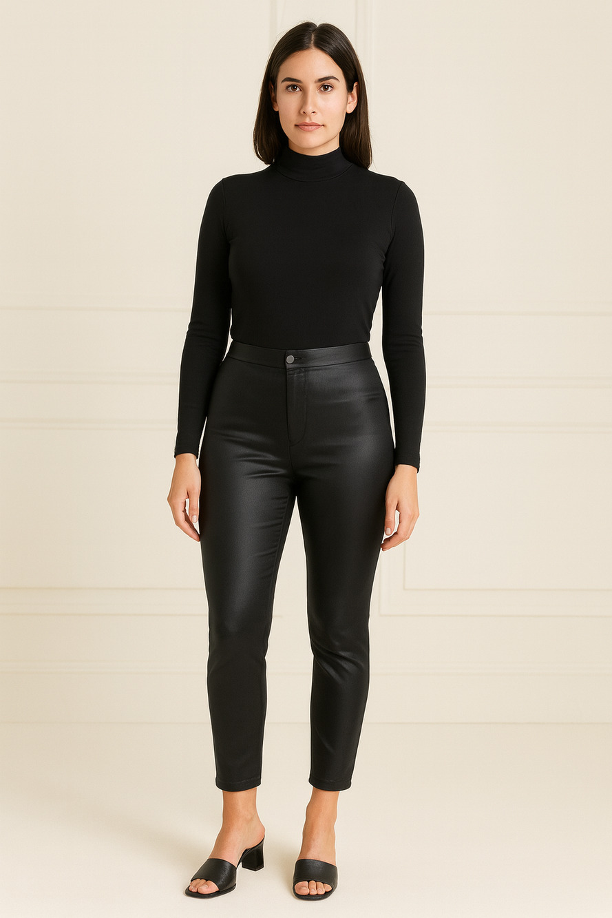 SKIMS Disco Pants - Black, Size 2X